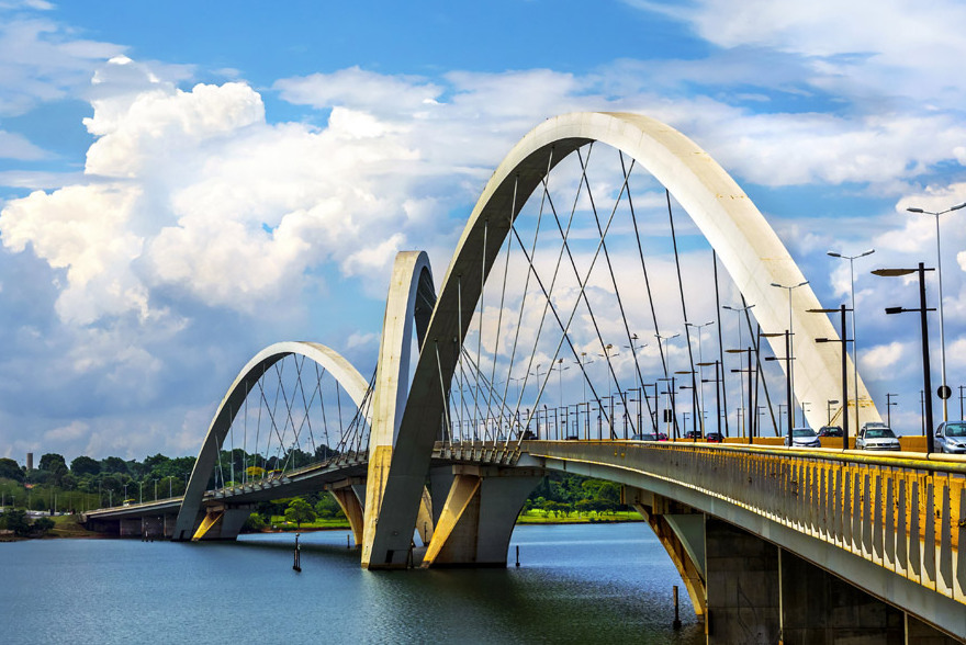 Brasile | Ponte Juscelino Kubitschek — Pte. Juscelino Kubitschek - Brasília
