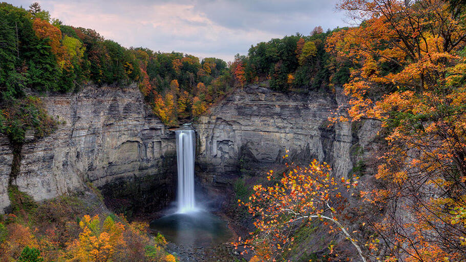 Cascate di Taughannock a Ulisse — Trumansburg