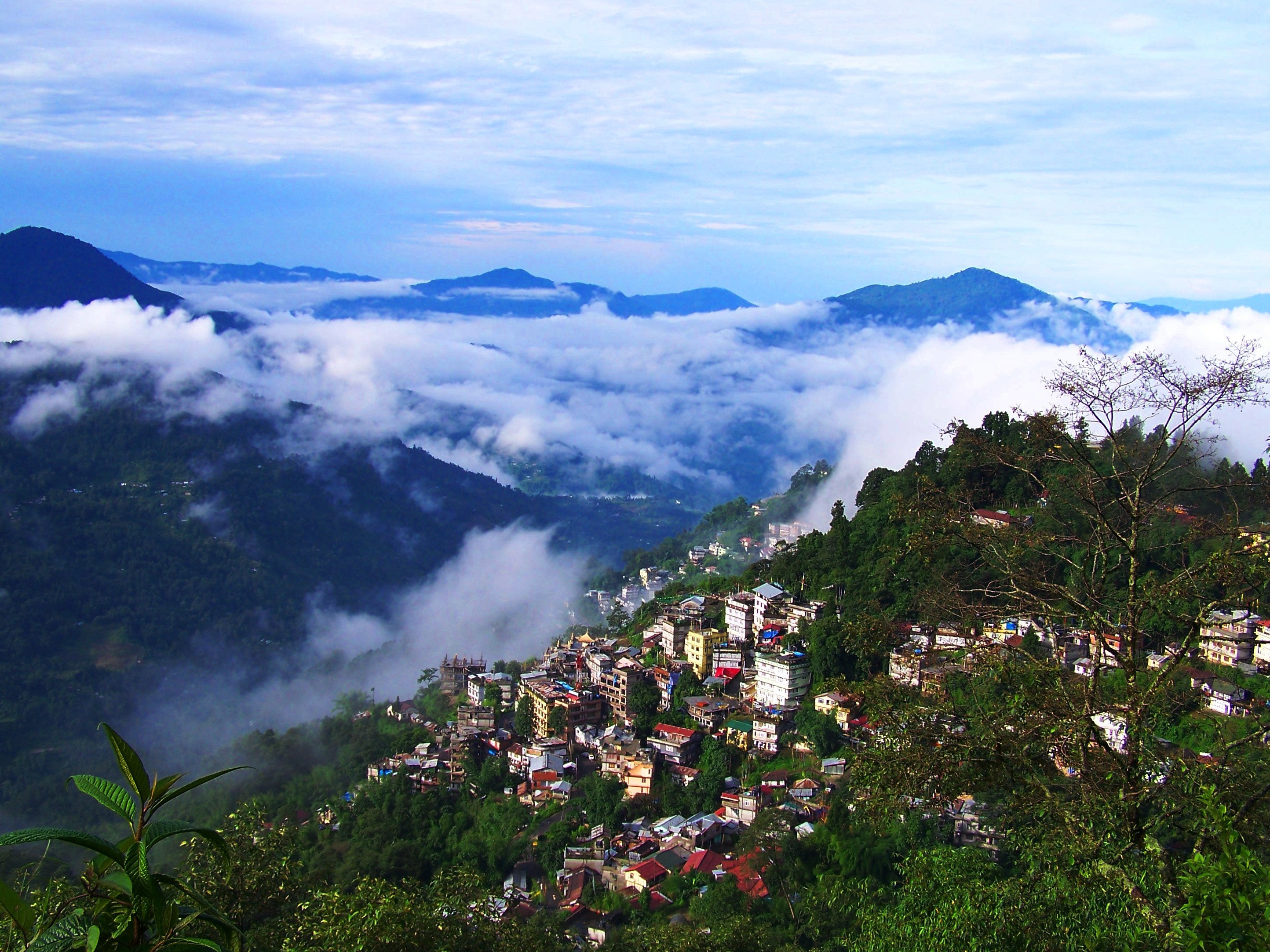 Gangtok, die Hauptstadt von Sikkim im Himalaya-Gebirge - Gangtok | Secret World Trip Planner
