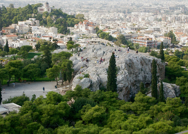 Ареопаг: Панорамна гледка към Атина - Athens | Secret World Trip Planner