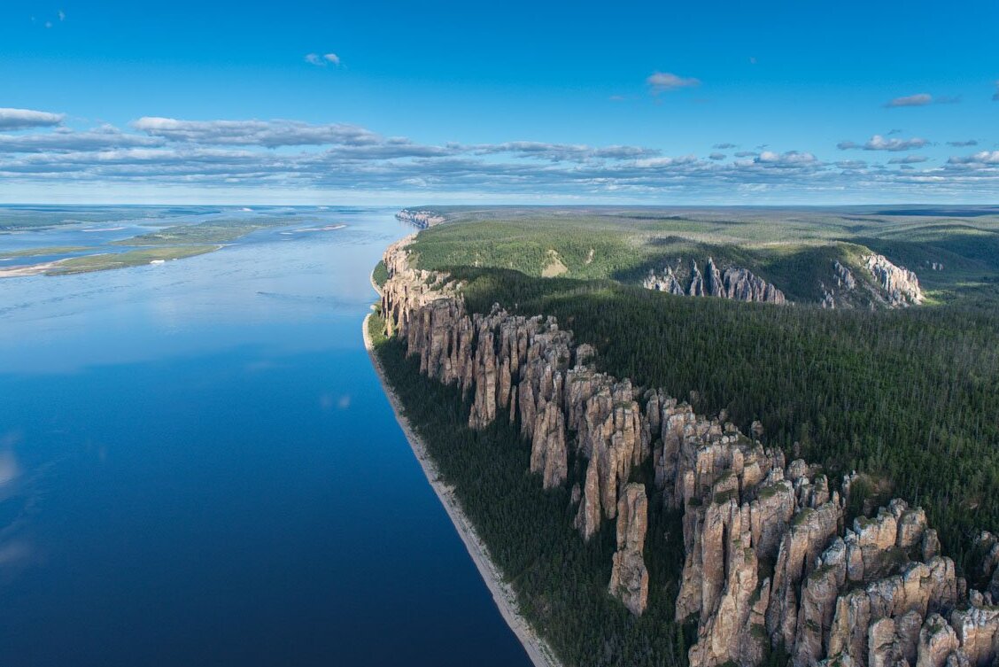 Wonders of the World:Lena Pillars in Russia - Yakutsk | Secret World Trip Planner