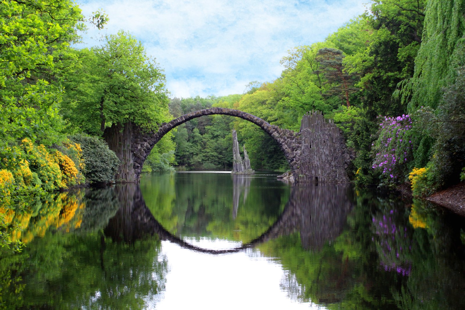 Rakotzbrücke Devil's Bridge - Gablenz | Secret World Trip Planner