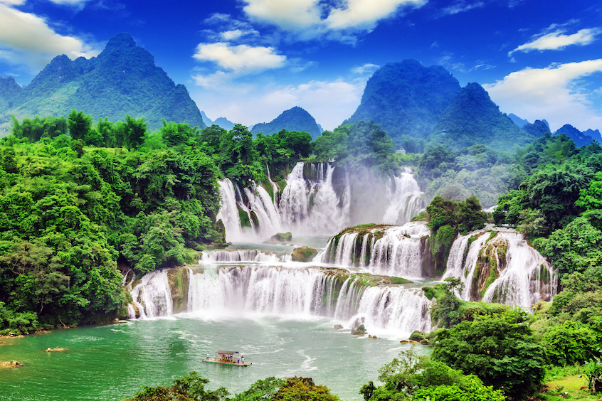 Ban Gioc Falls o Detian Falls — Trùng Khánh