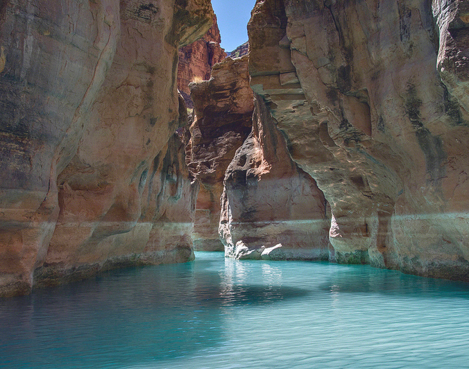 Nothing is like the Blue water of Havasu Creek! - Havasu Creek | Secret World Trip Planner