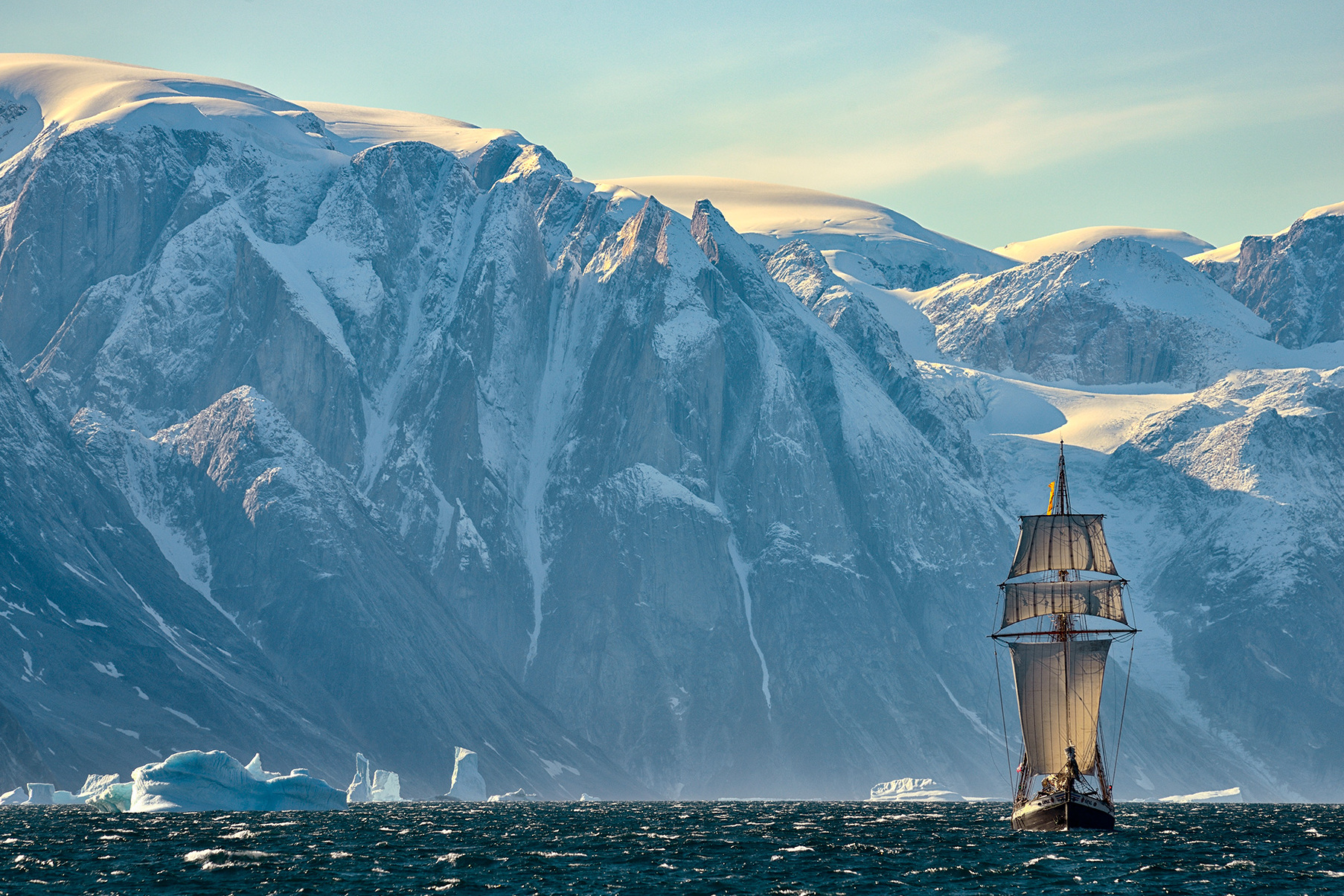 Saling at the end of the world.....Greenland