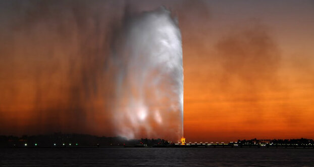 Fontana di re Fahad a Jeddah — ???