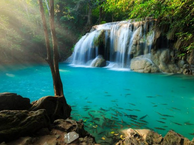 Erawan Falls - Tha Kradan | Secret World Trip Planner