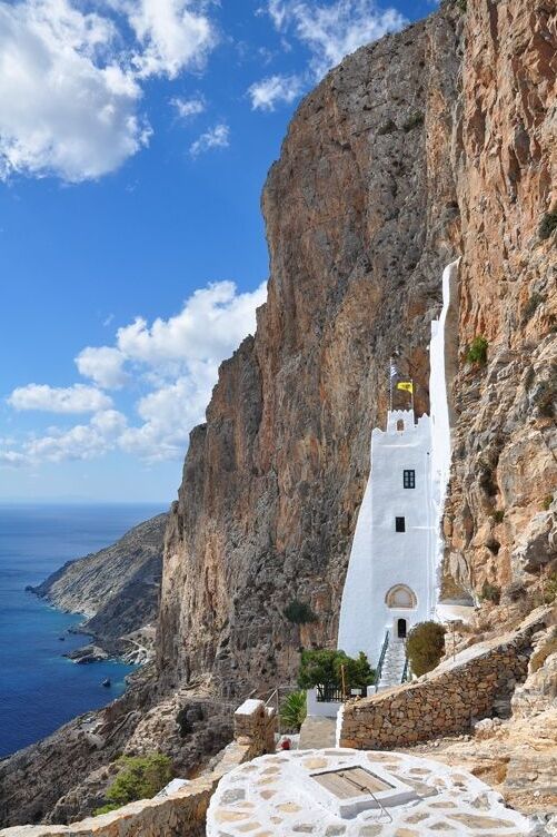 The monastery of Panagia Chozoviotissa - Amorgo 840 08 | Secret World Trip Planner