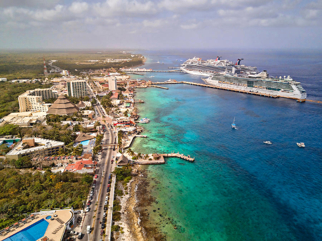 Cozumels hamn - San Miguel de Cozumel | Secret World Trip Planner