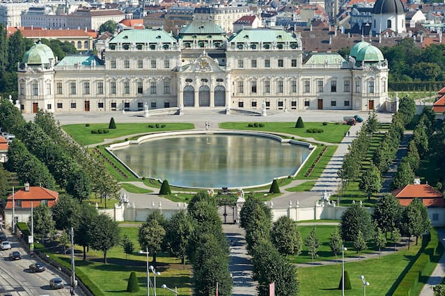 พระราชวังเบลเวเดเร - Wien | Secret World Trip Planner