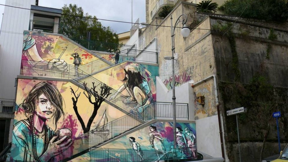 Alfonso Gatto Stairs - Salerno | Secret World Trip Planner