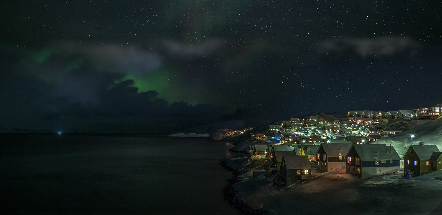 Aurora boreale sopra Nuuk in Groenlandia - Nuuk | Secret World Trip Planner