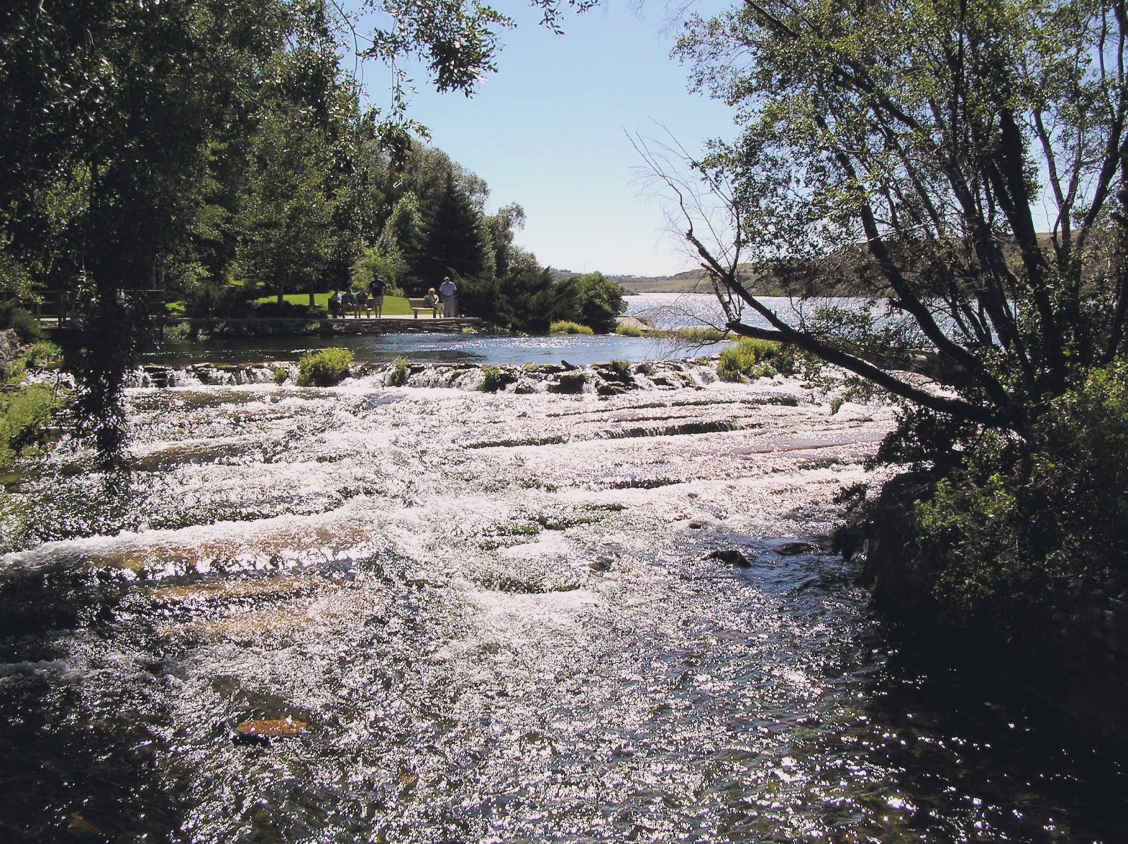 The Roe River runs in Great Falls - Roe River | Secret World Trip Planner