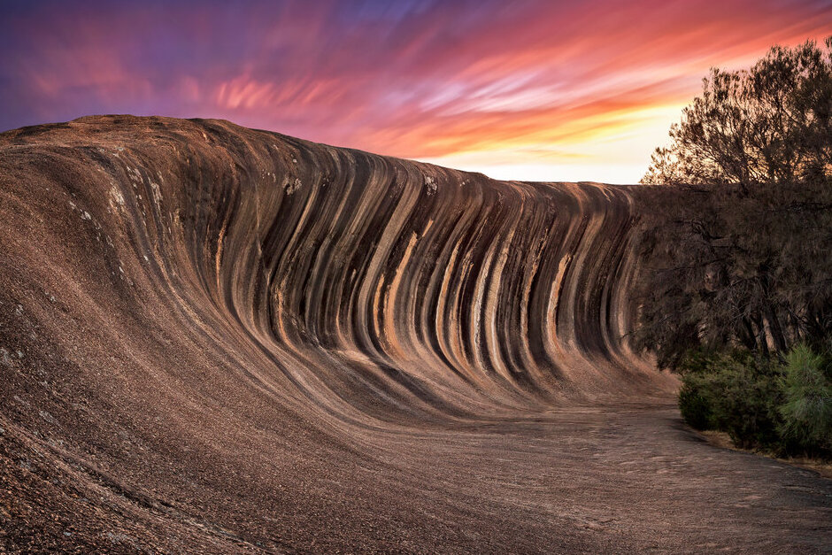 Wave Rock, Stone Waves en Australie — Hyden