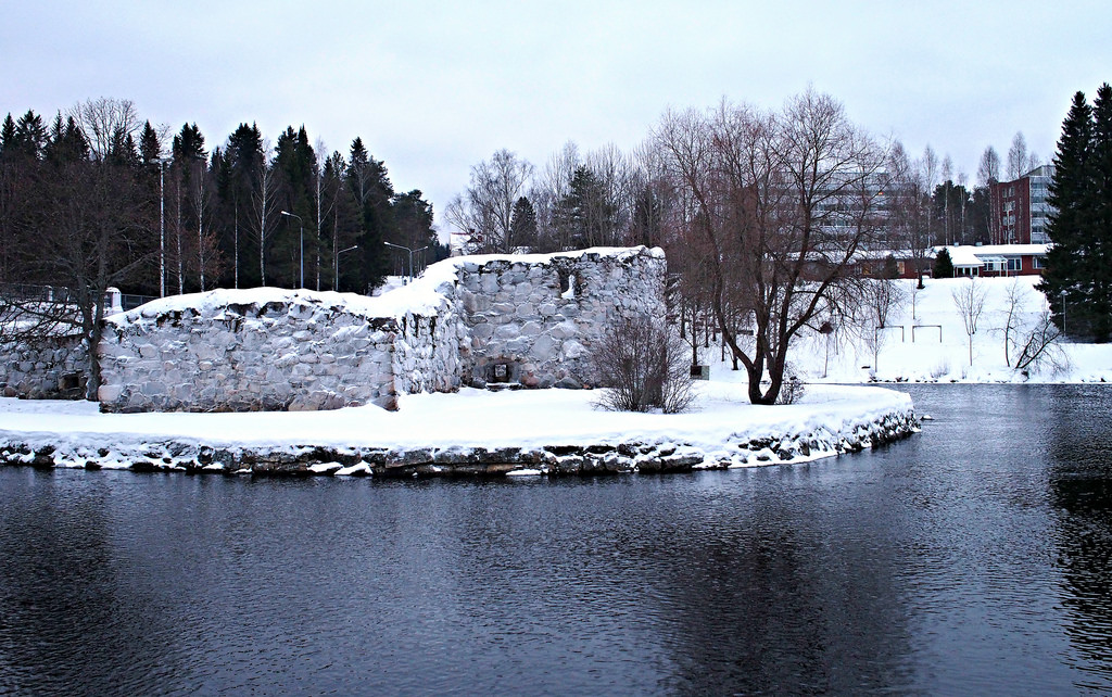 Finland: Kajaani Castle — Kajaani