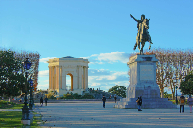 Promenade du Peyrou - Montpellier | Secret World Trip Planner