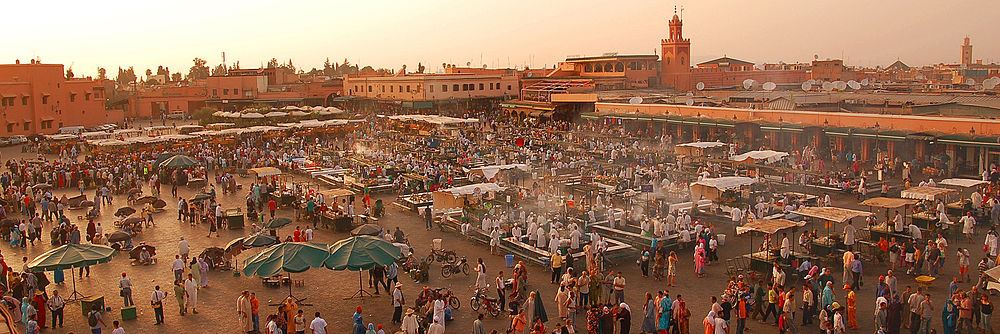 Jamaa El Fna ადგილი - Marrakesh | Secret World Trip Planner