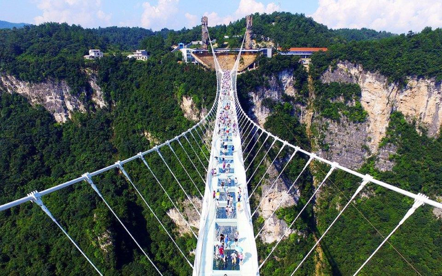 Zhangjiajie Glass Bridge — World’s Longest and Highest - Zhangjiajie Shi | Secret World Trip Planner