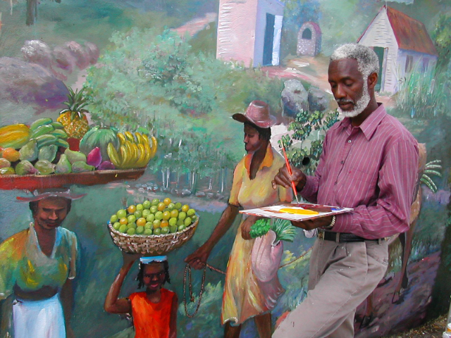 Fahie Hill ფრესკები - Road Town | Secret World Trip Planner