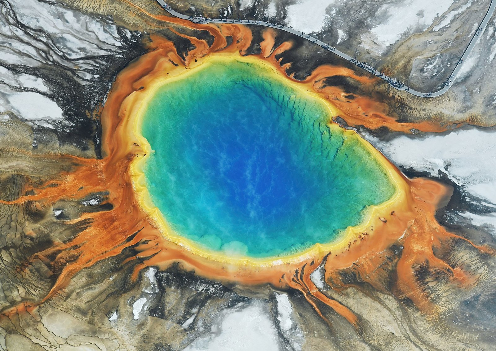Scopri la Magia della Grand Prismatic Spring di Yellowstone | Secret World Trip Planner