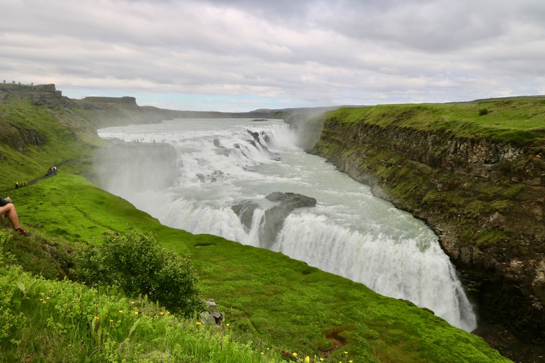 Breathtaking Sunsets at Gullfoss, Iceland - Gullfoss Parking | Secret World Trip Planner