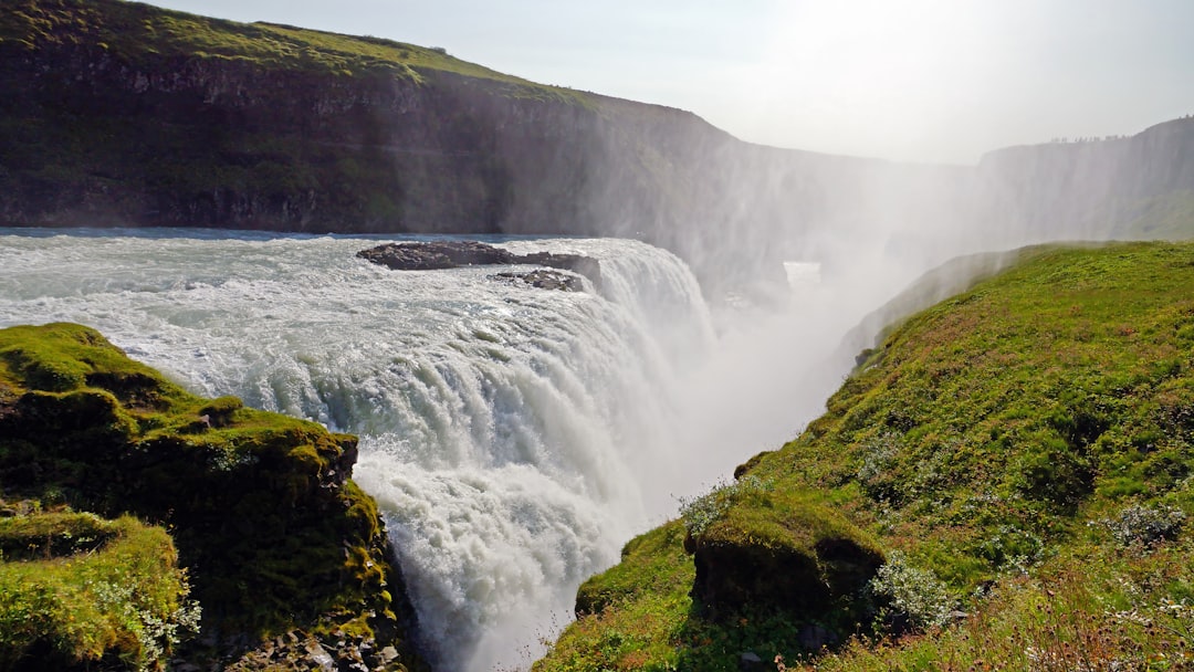 Breathtaking Sunsets at Gullfoss, Iceland - Gullfoss Parking | Secret World Trip Planner