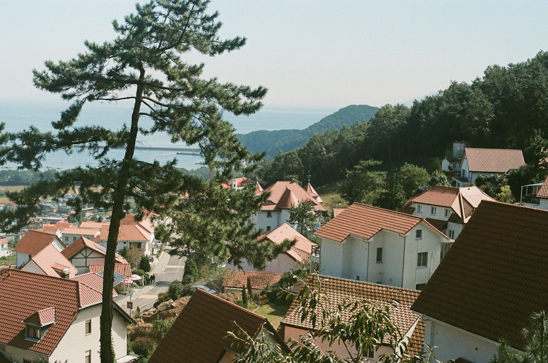 Villaggio Tedesco de Namhae : vues sur la mer du Sud — Namhae