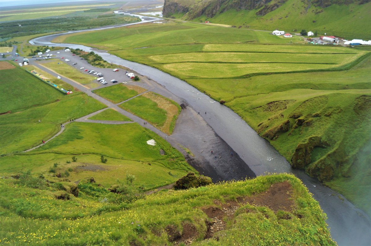 Skógafoss: Beyond the Falls, the Hidden Valley - Skogafoss Stairs | Secret World Trip Planner