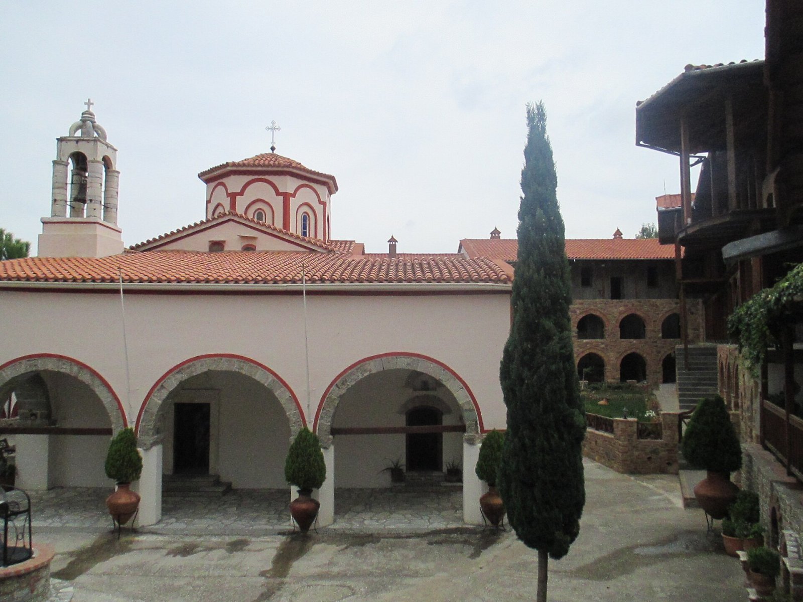 Discover the Monastery of Megali Panagia: a Treasure of Samos — MRWR+6W Moni Megalis Panagias