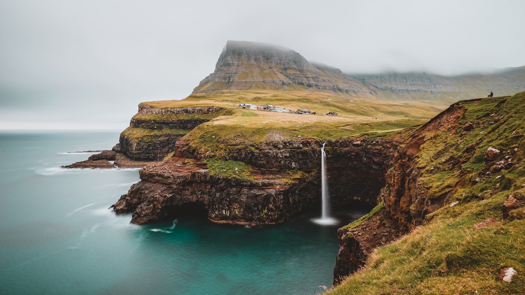 Gásadalur: Sunset Over the Faroe Waterfall - 4H47+CXP | Secret World Trip Planner