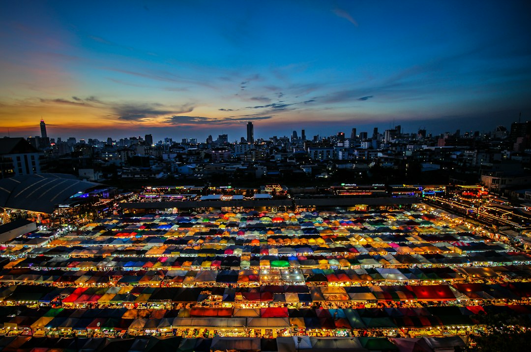 Luang Prabang Night Market: Fabrics and Lanterns — Sisavangvong Road