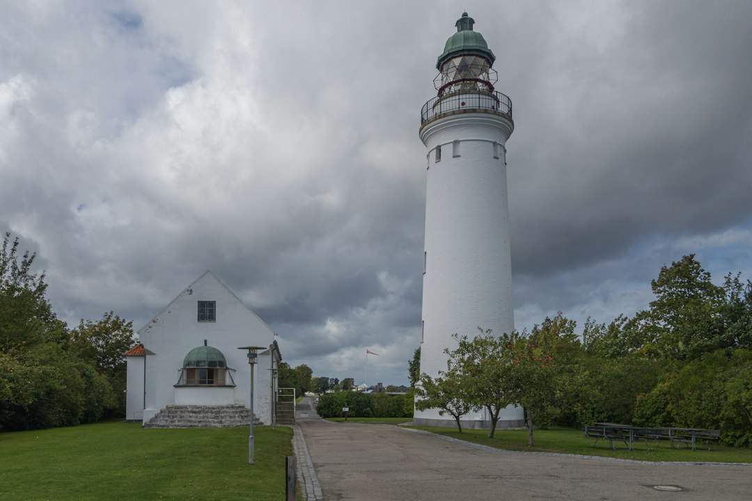 Nakkehoved Lighthouse: The Twin Beacons of Kattegat - Fyrvejen 25A | Secret World Trip Planner