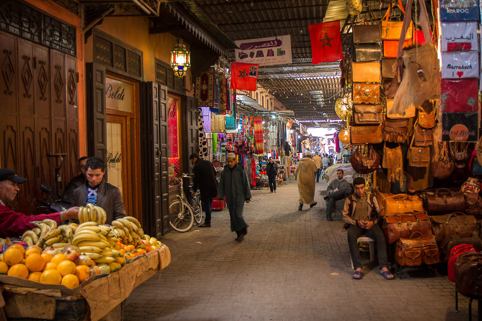 ที่ souks ของ Marrakech  - Marrakech | Secret World Trip Planner