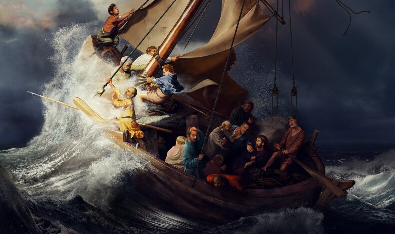 Rembrandt:Christ in the Storm on the Sea of Galilee - Boston | Secret World Trip Planner