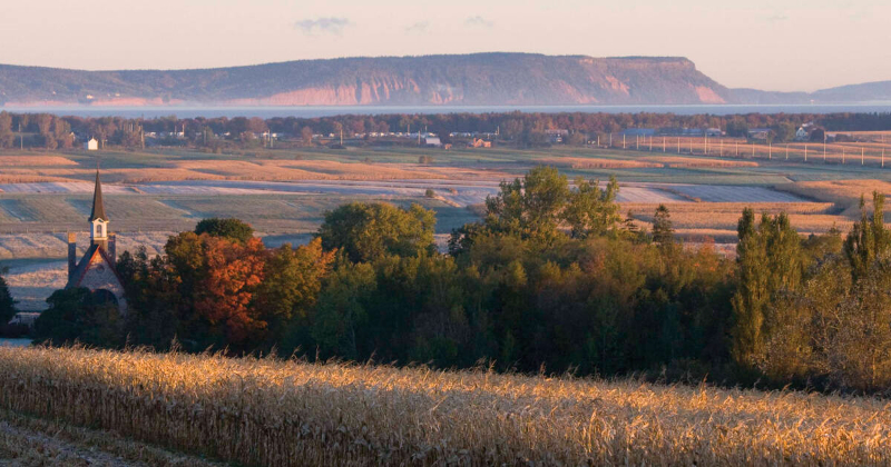 Τοπίο του Grand Pré - Grand Pré | Secret World Trip Planner