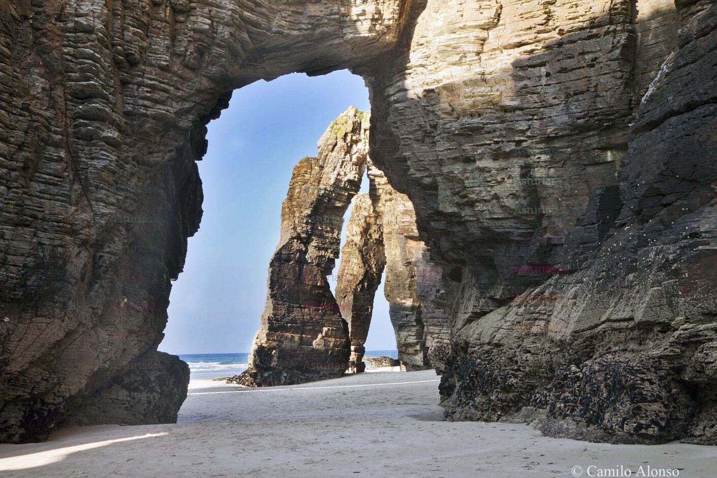 La splendida spiaggia: Come Catedrais (Le Cattedrali) — Praia das Catedrais