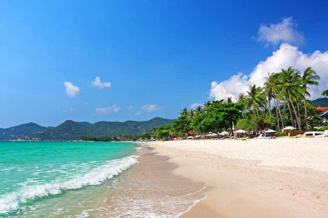 Chaweng-stranden — Spiaggia di Chaweng