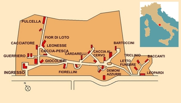 נקרופוליס מונטרוזי - Tarquinia | Secret World Trip Planner