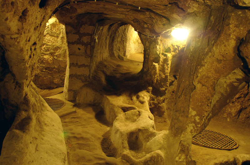 Derinkuyu, the underground city - Derinkuyu | Secret World Trip Planner