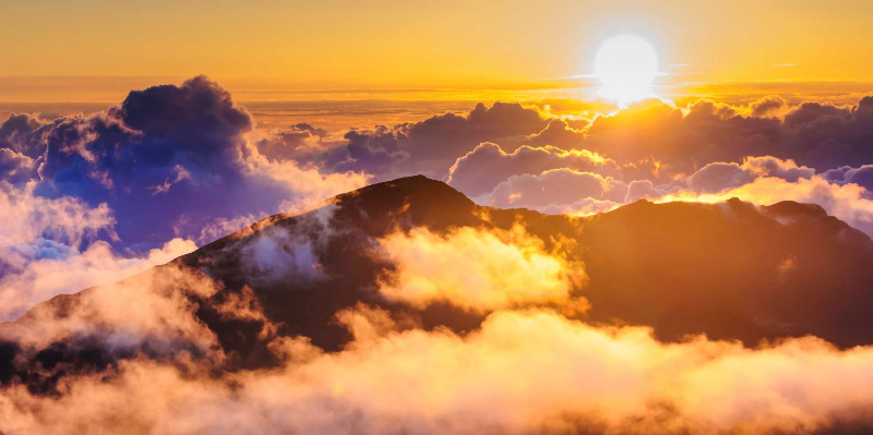 Maui'de gün doğumu - Hawaii | Secret World Trip Planner