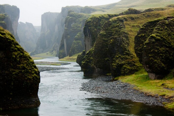Fjaðrárgljúfur, a magnificent and massive canyon