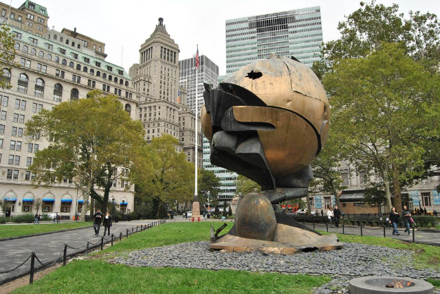 Sphère du World Trade Center - New York | Secret World Trip Planner