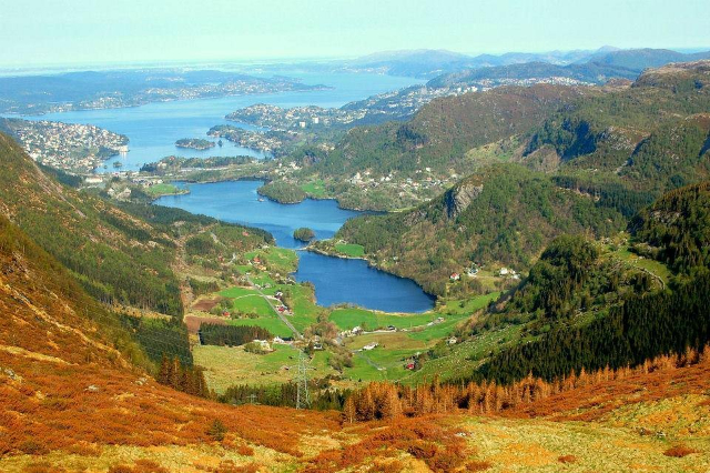 La montagna Ulriken — Bergen