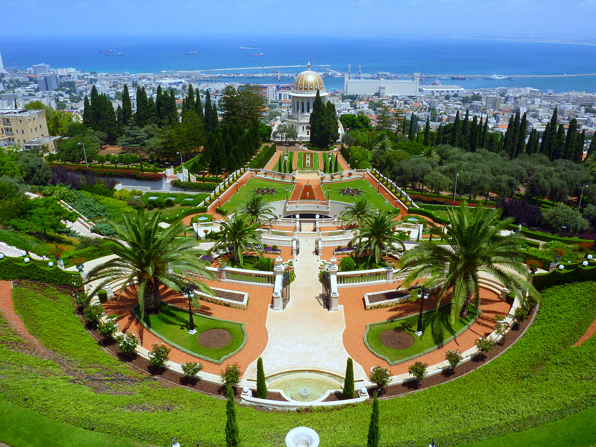 Bahá’í Gardens, the Hanging Gardens of Haifa - Haifa | Secret World Trip Planner