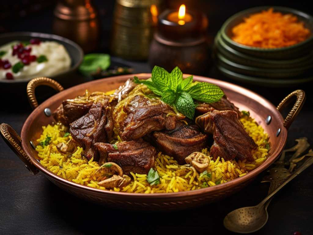 Lamba Kabsa : La symphonie royale du riz - Dirʿiyya | Secret World Trip Planner