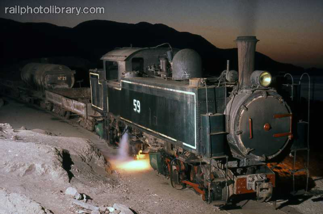 Världens sista överlevande Kitson Meyer 0-6-6-0T — Taltal