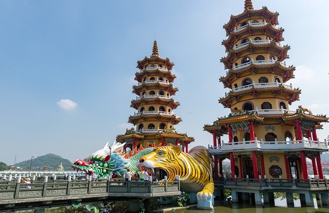 Taiwan: Le Pagode del Drago e della Tigre — Zuoying District
