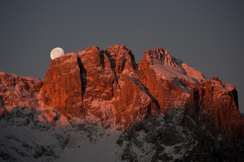 Päikeseloojang Brental - Secret World - Madonna di Campiglio | Secret World Trip Planner