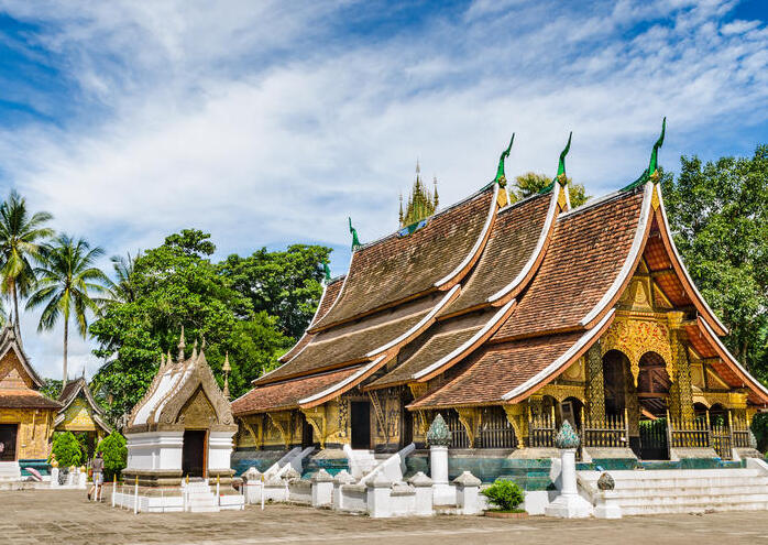 Laos: Wat Xieng Thong (Temple of the Golden City) — Luang Prabang