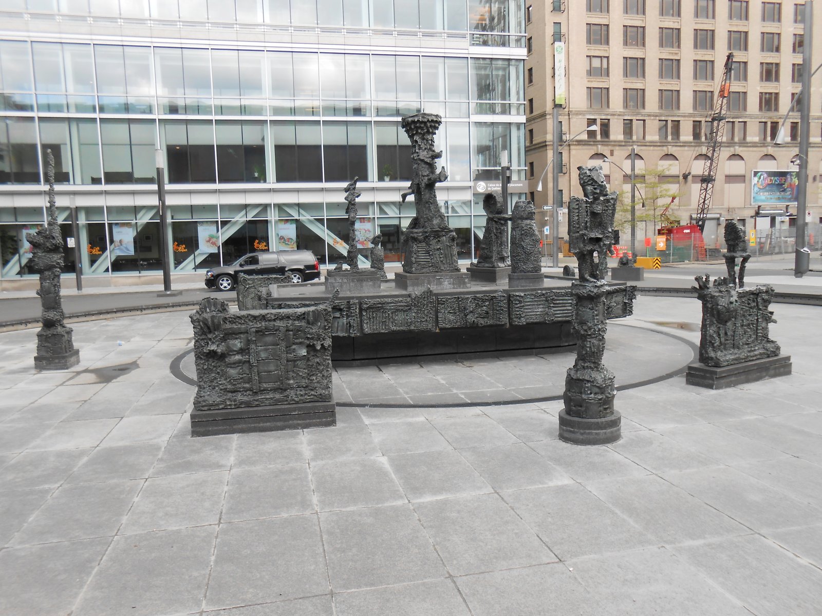 Montreal e La Joute (la giostra) di Jean-Paul Riopelle - Montréal | Secret World Trip Planner